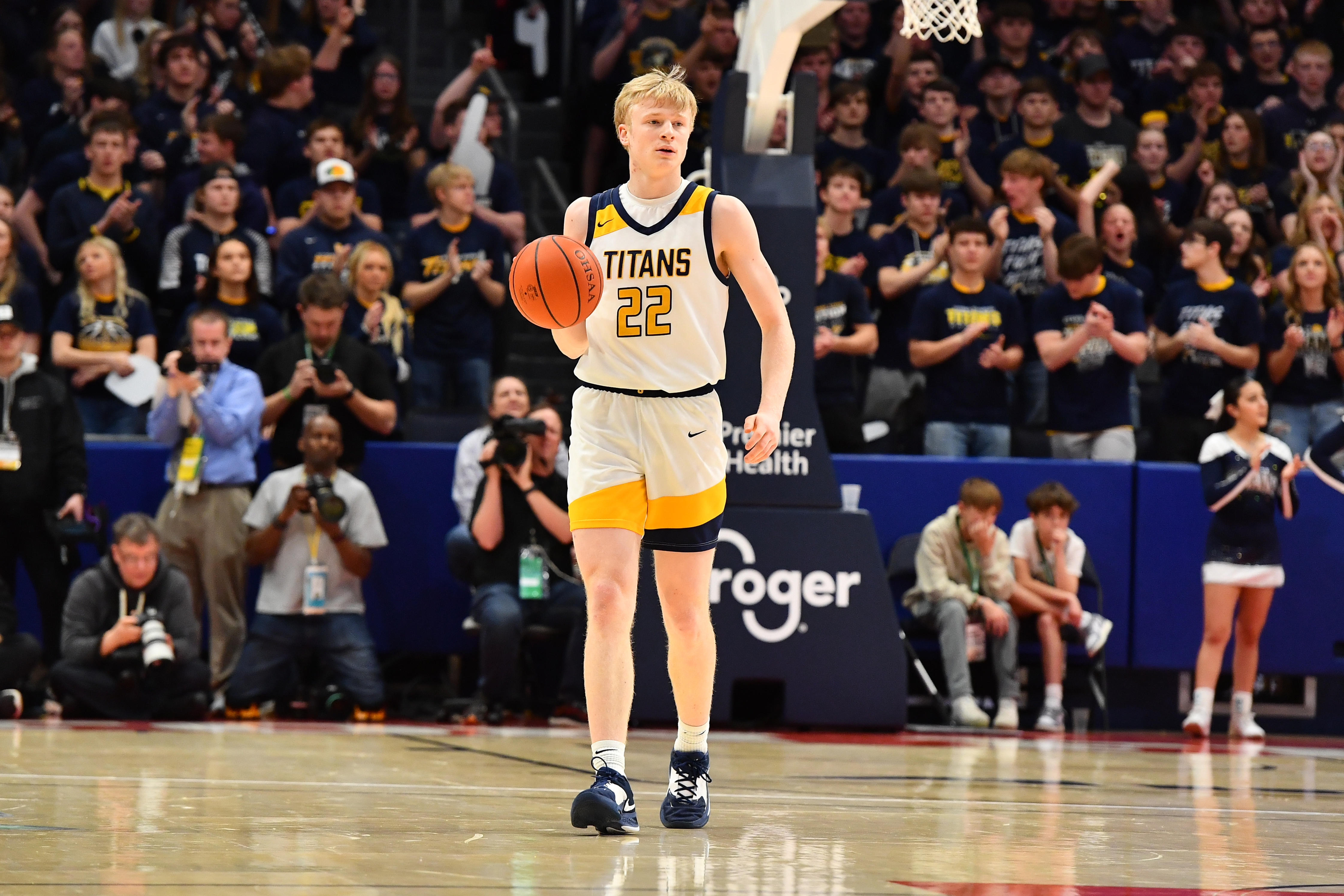 Lutheran East vs Ottawa-Glandorf boys basketball state championship Ben Jackson15
